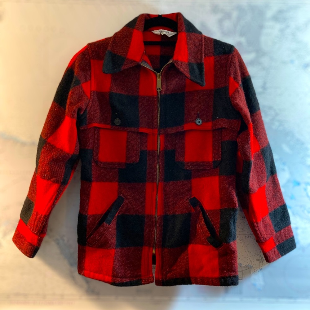 Vintage Woolrich Stag Jacket with zip